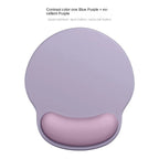 Gradient Mouse Pad Wrist Guard with Logo Female Wrist Guard Mouse Pad Wrist Support Computer Silicone Mouse Pad Wholesale
