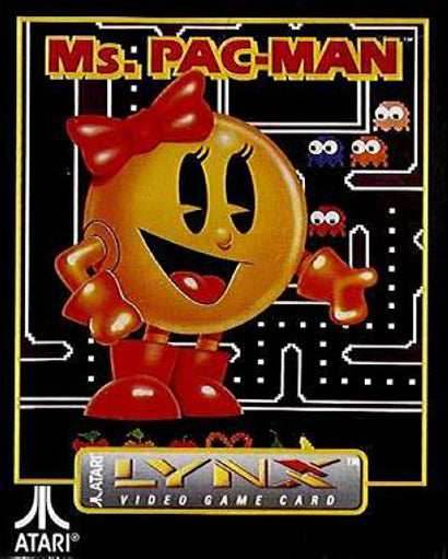 Ms. Pac-Man (Atari Lynx) - Game Manual Only