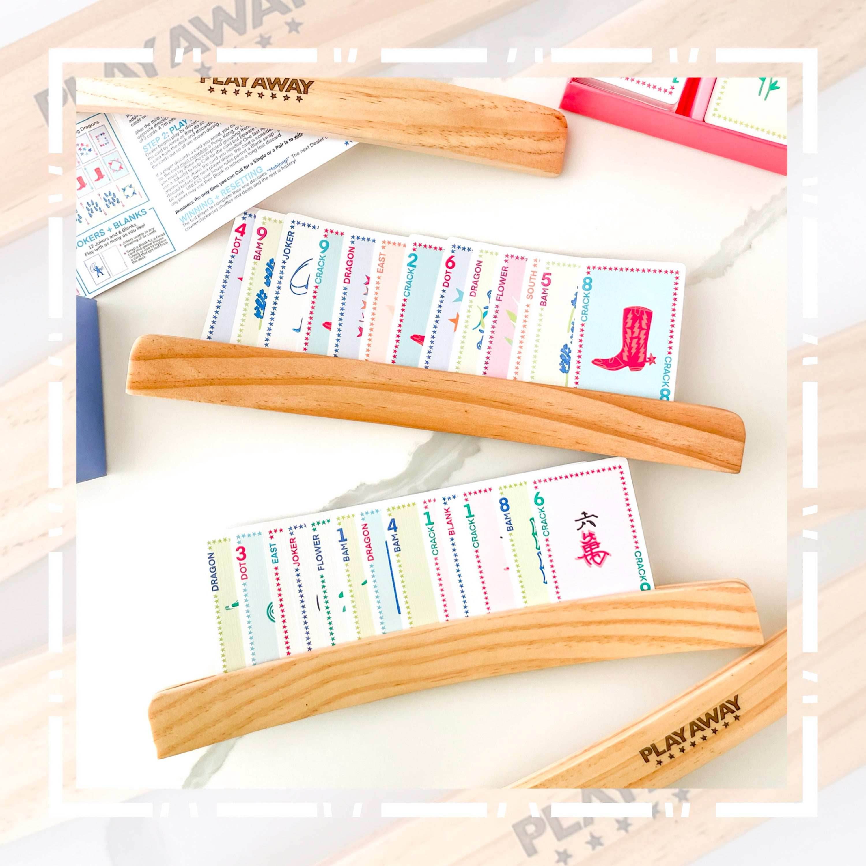 Playing Card Racks - With Canvas Bag