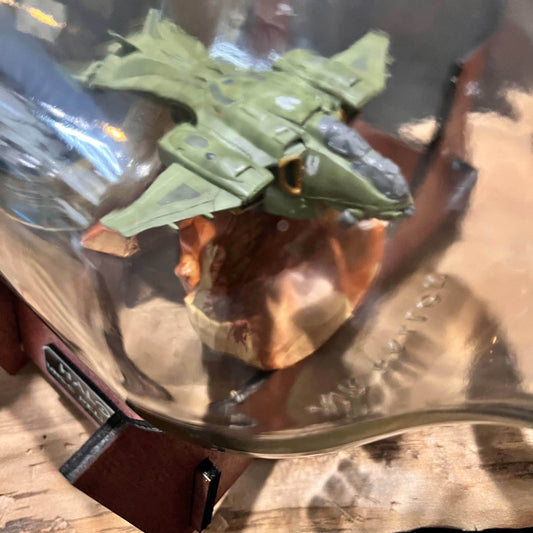 Halo Pelican Dropship Starship in a Bottle - 