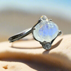 Lysandra Moonstone Ring