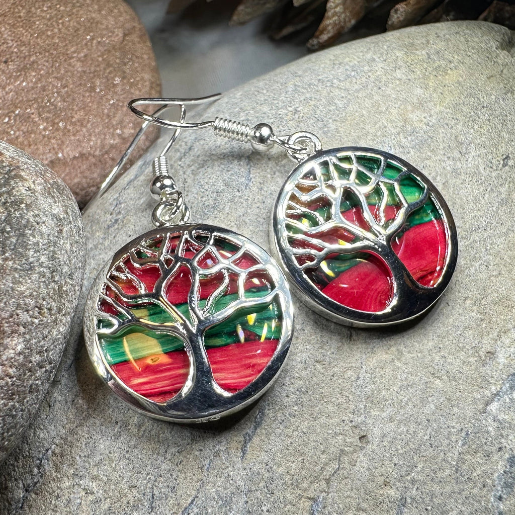 Heathergems Tree of Life Earrings