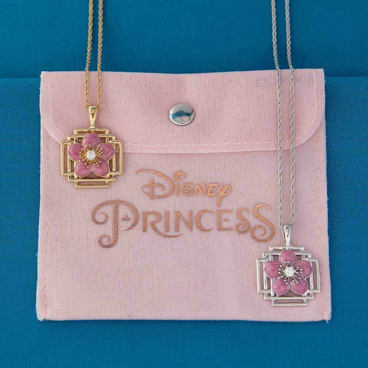 Disney X RockLove MULAN Mulan Keepsake Necklace - Sterling Silver