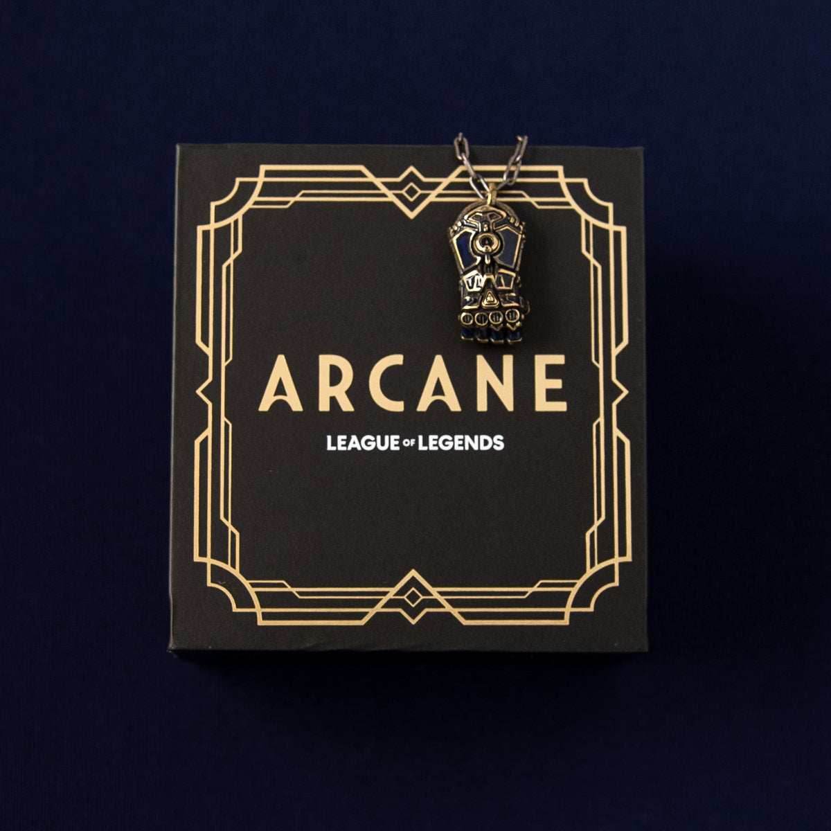 League of Legends X RockLove ARCANE Vi Gauntlet Necklace - 