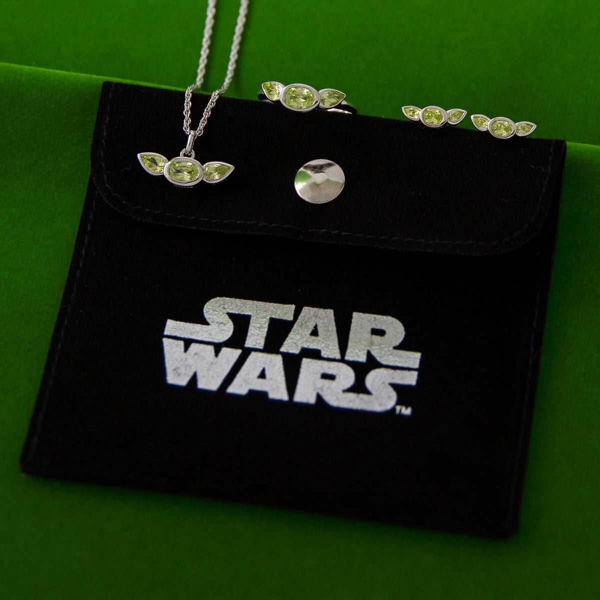 Star Wars X RockLove Grogu Crystal Ring - Size 5