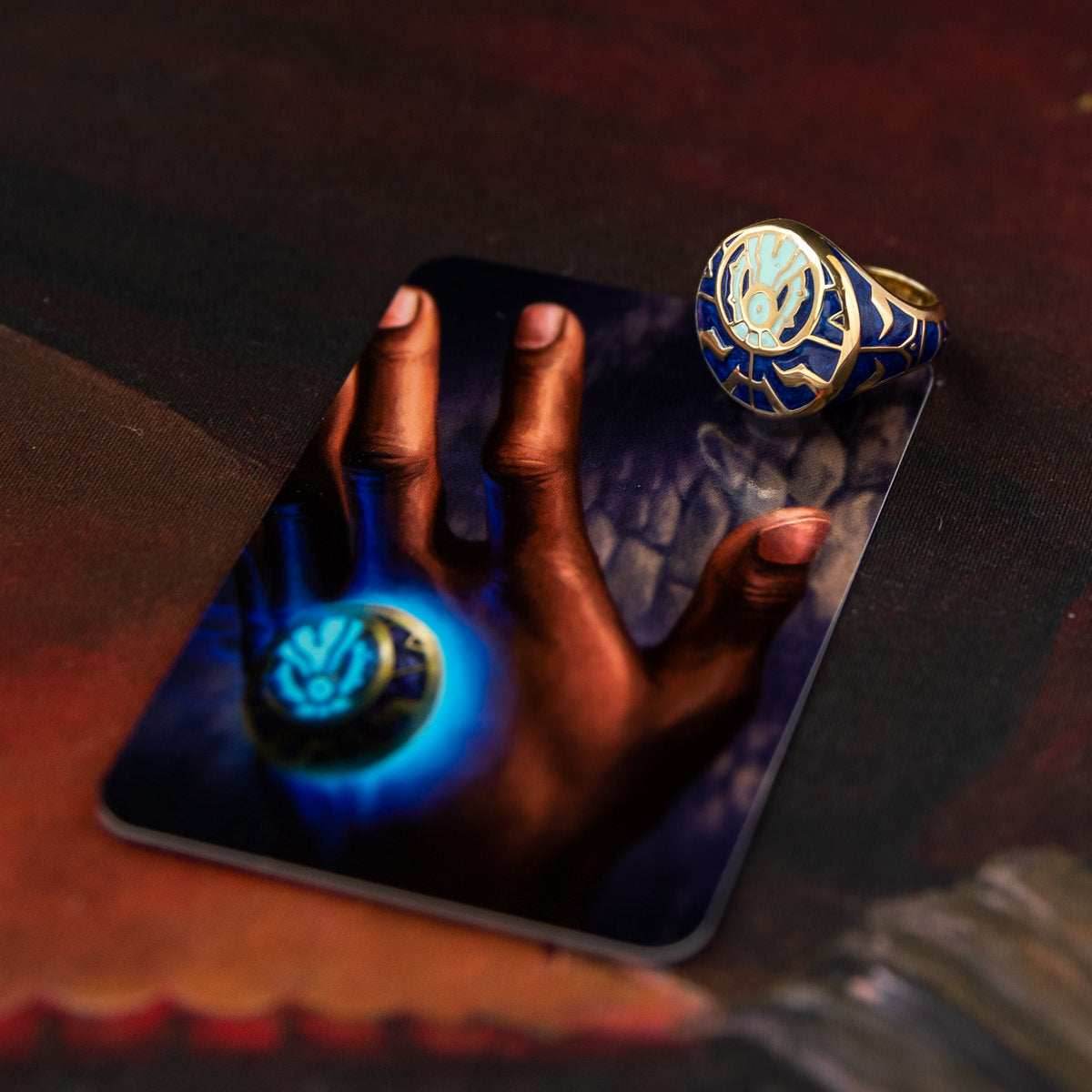 Magic: The Gathering X RockLove Arcane Signet Ring - Size 6