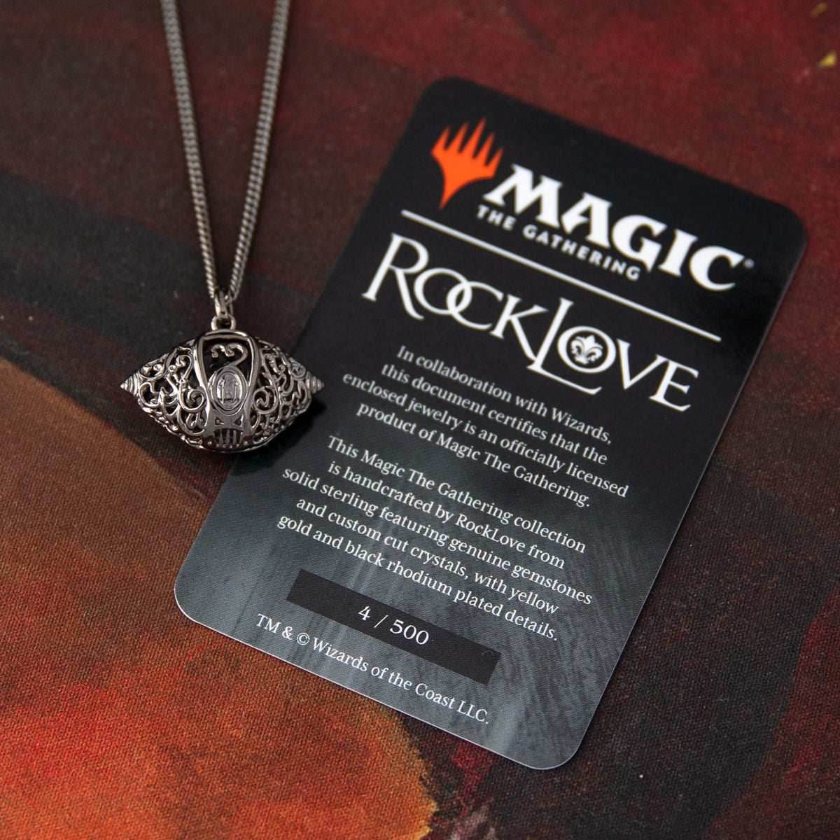 Magic: The Gathering X RockLove Mishras Bauble Necklace - 