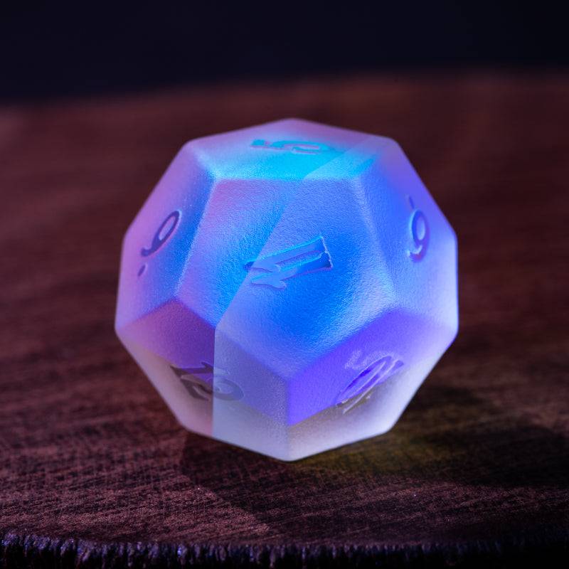 Dice - Fantasy Crystal Frosted Craft Star Dice