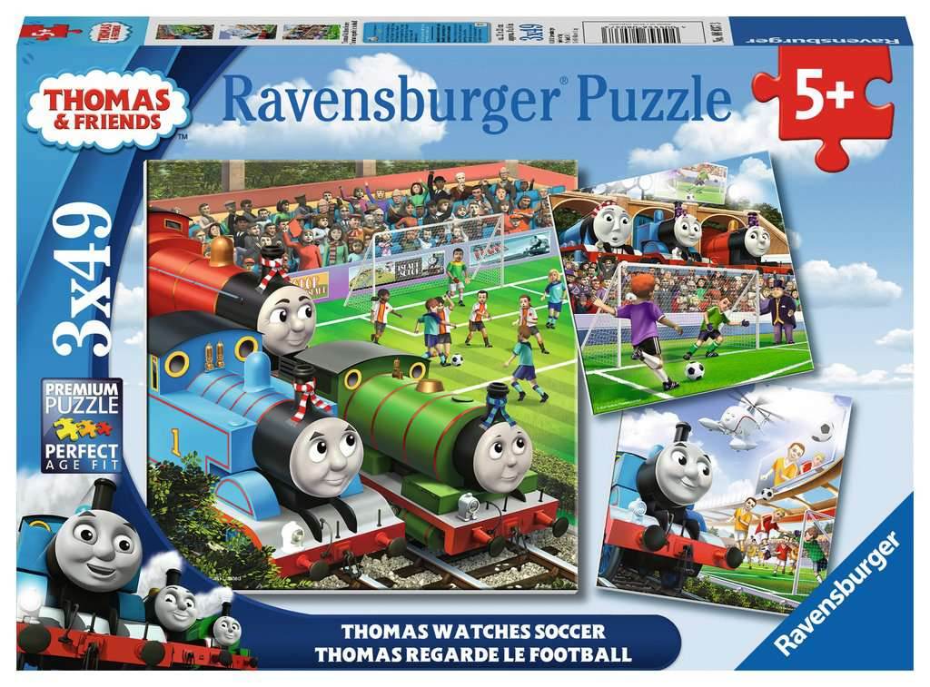Puzzle: Thomas & Friends - Thomas Watches Soccer - 