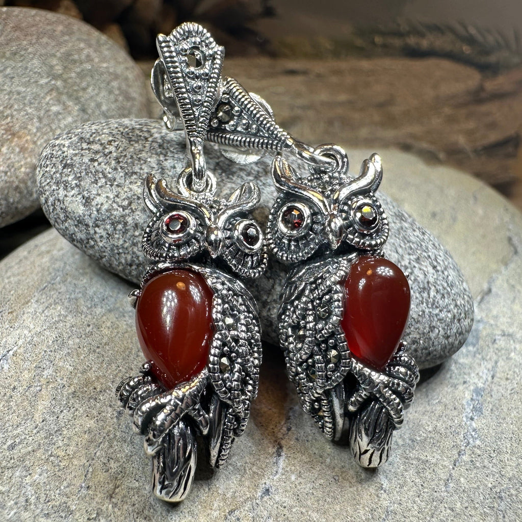 Marcasite Bee Earrings