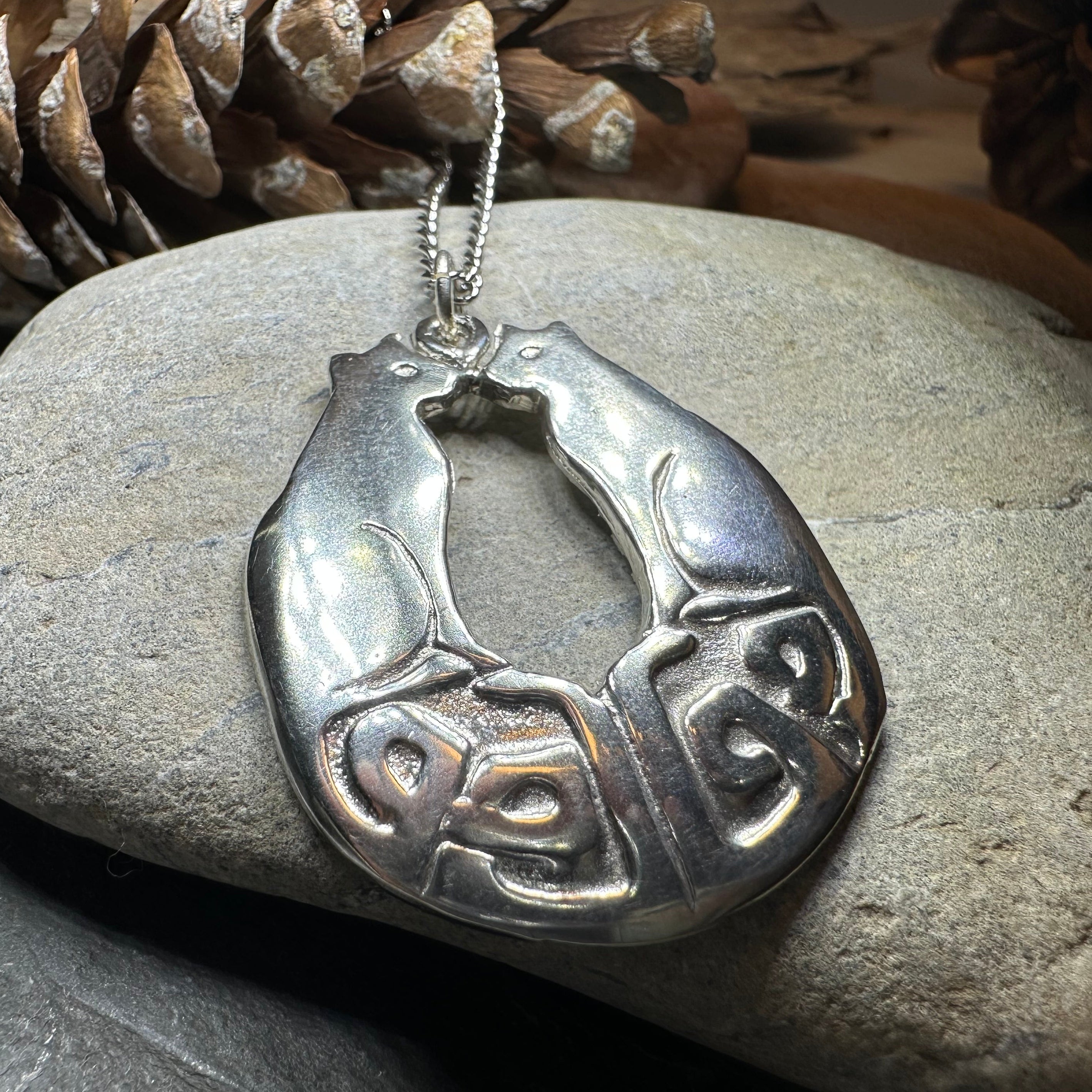 Celtic Cats Necklace