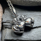 Croi Claddagh Necklace