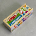MELISSA & DOUG Dominoes Game 28 Pieces Multicolor Wood 30388 - 