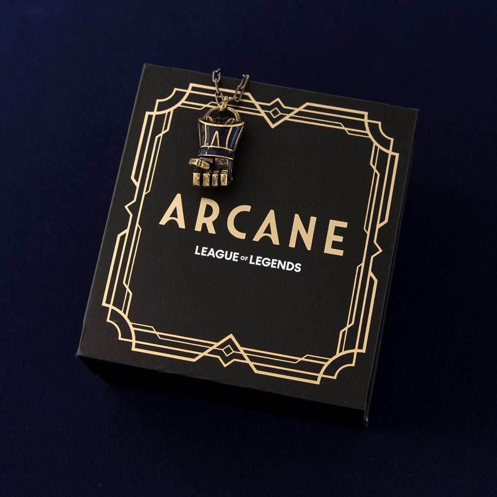 League of Legends X RockLove ARCANE Vi Gauntlet Necklace - 
