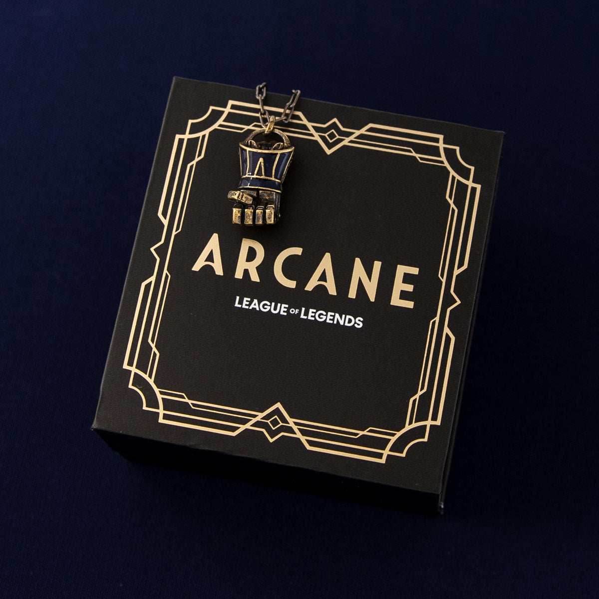 League of Legends X RockLove ARCANE Vi Gauntlet Necklace - 