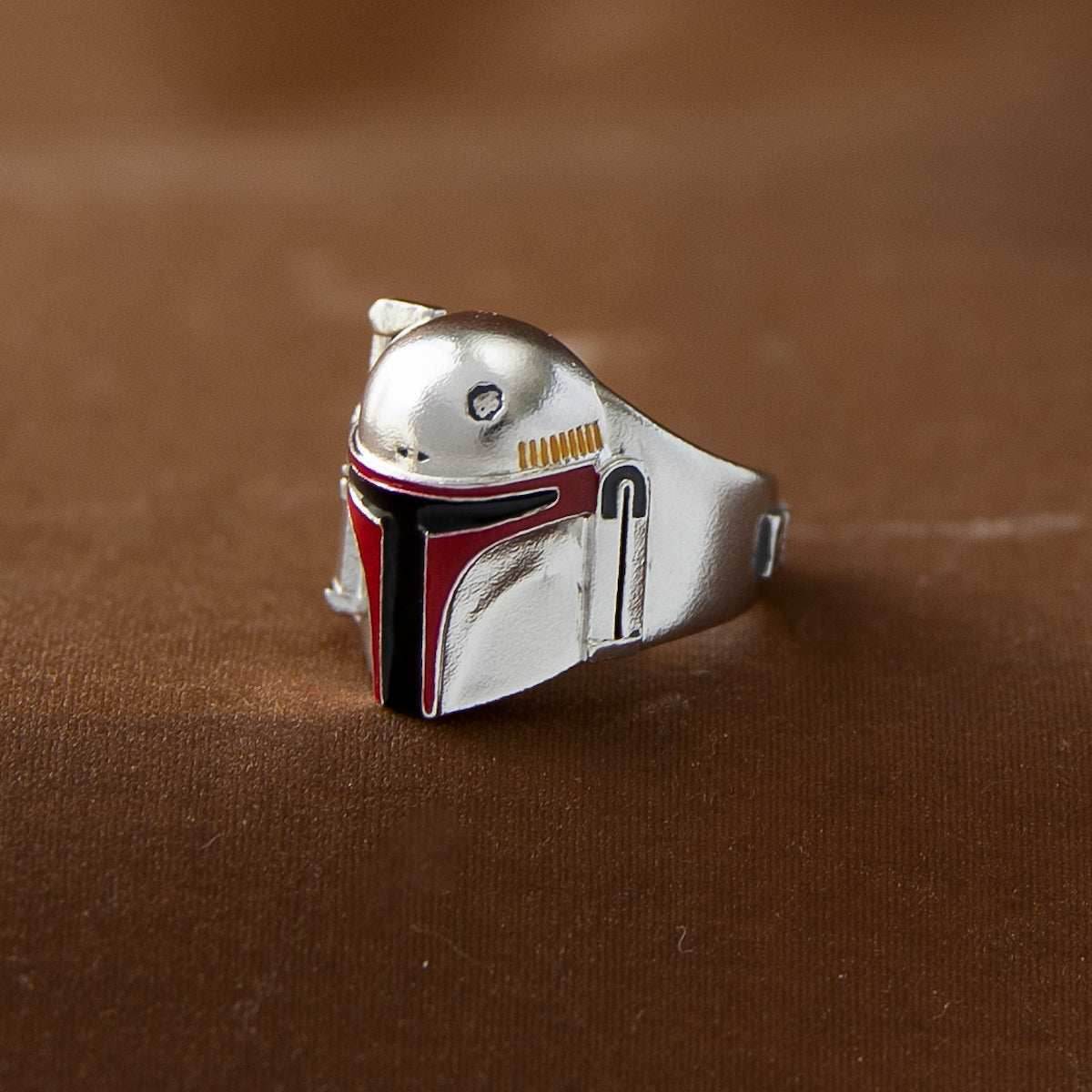 Star Wars X RockLove Boba Fett Helmet Ring - Size 6