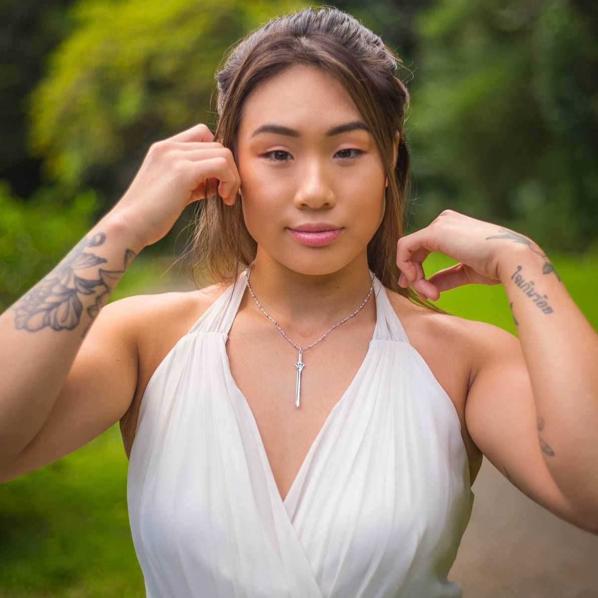 Disney X RockLove MULAN Sword Necklace - 