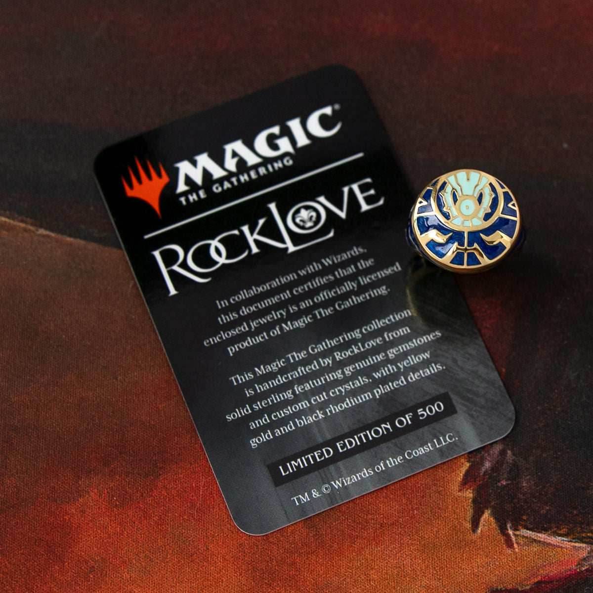 Magic: The Gathering X RockLove Arcane Signet Ring - Size 6