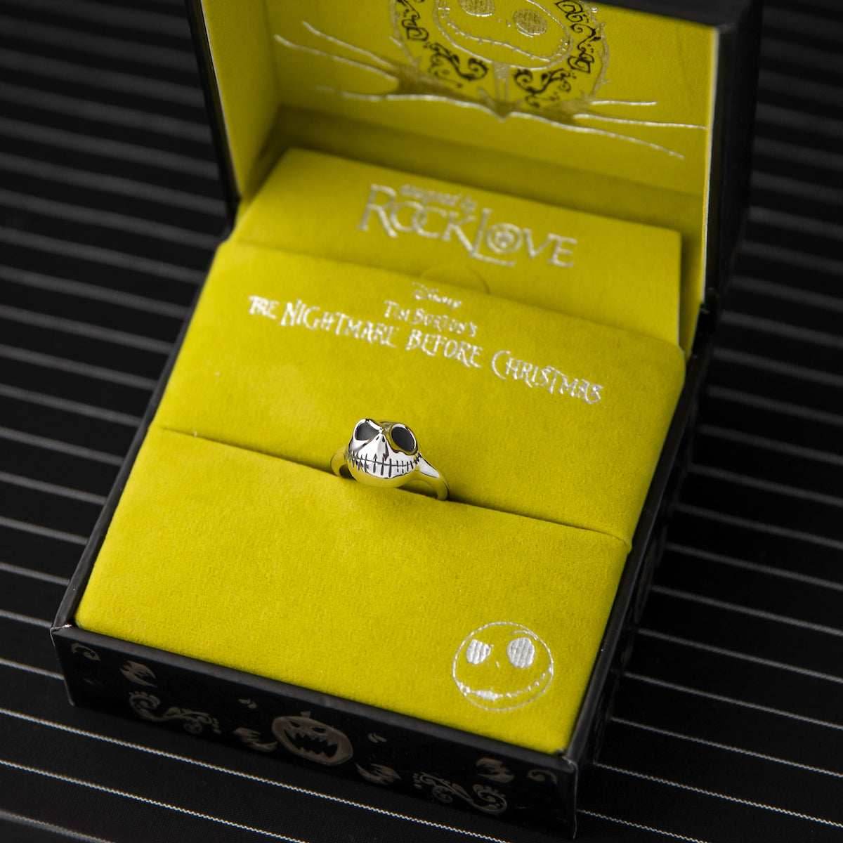 Disney X RockLove THE NIGHTMARE BEFORE CHRISTMAS Jack Skellington Ring - Size 4