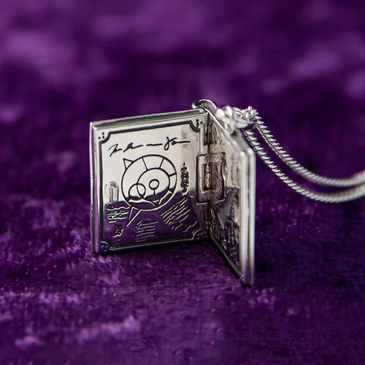 Dungeons and Dragons X RockLove Wizard Spell Book Necklace - 