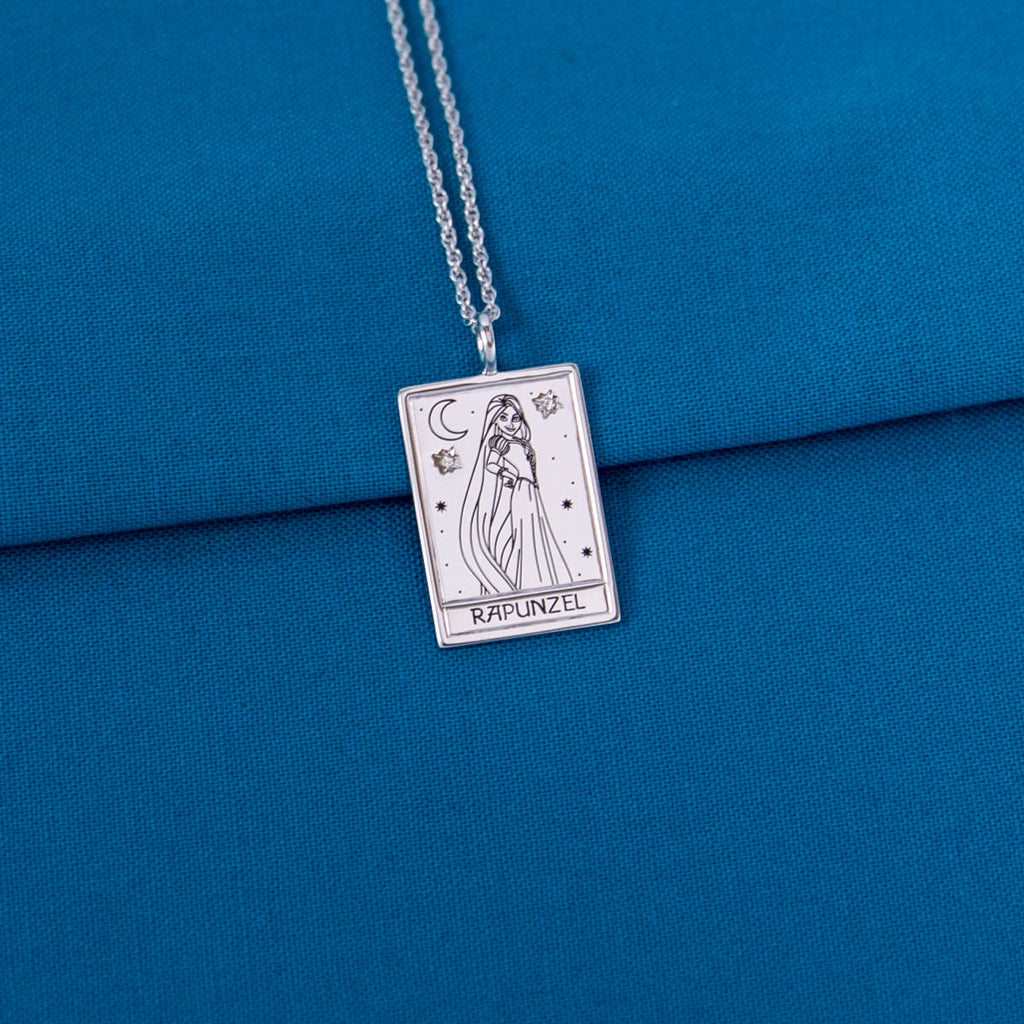 Disney X RockLove TANGLED Rapunzel Tablet Necklace