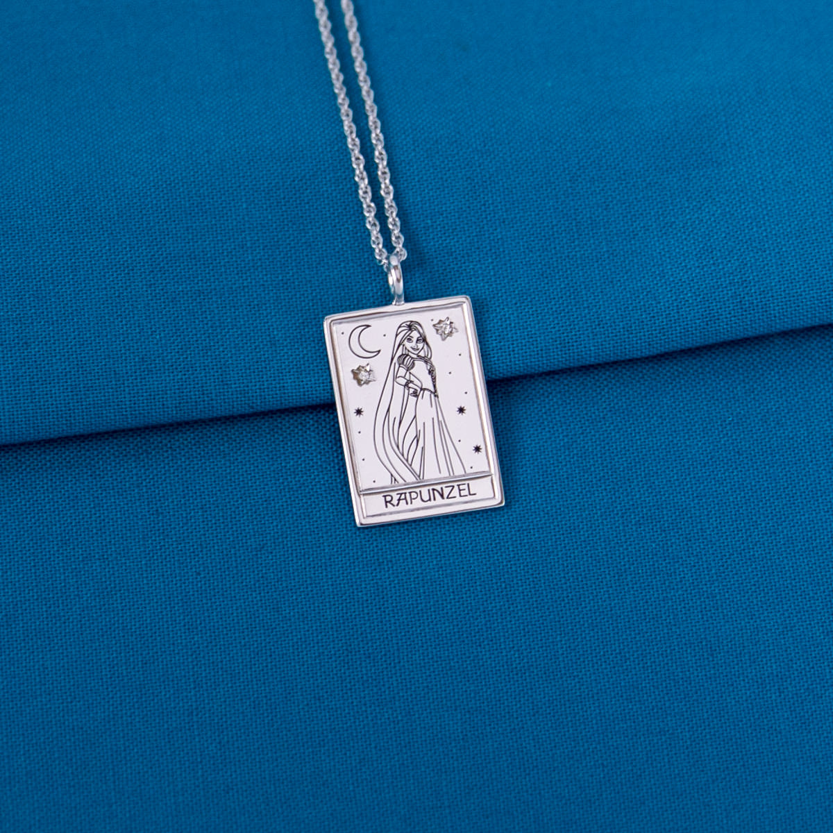 Disney X RockLove TANGLED Rapunzel Tablet Necklace