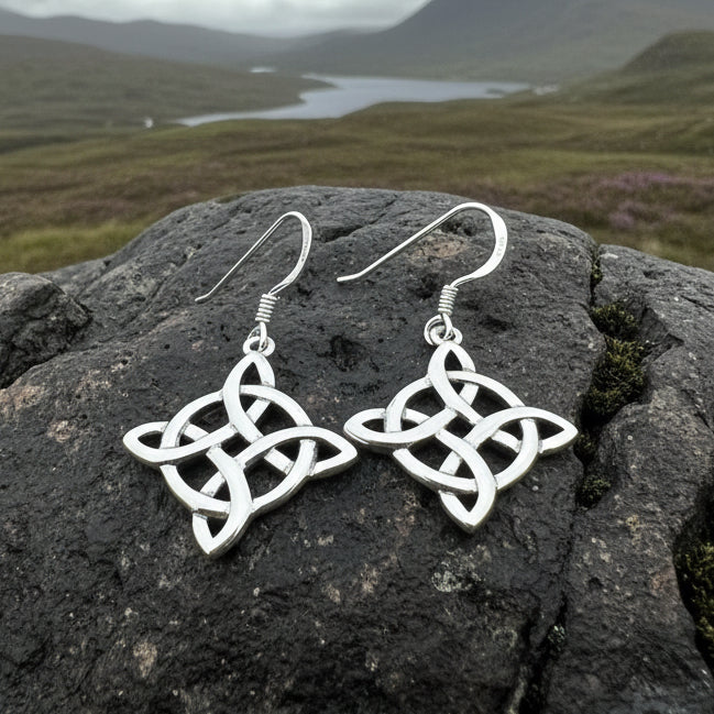 Dynra Celtic Knot Earrings