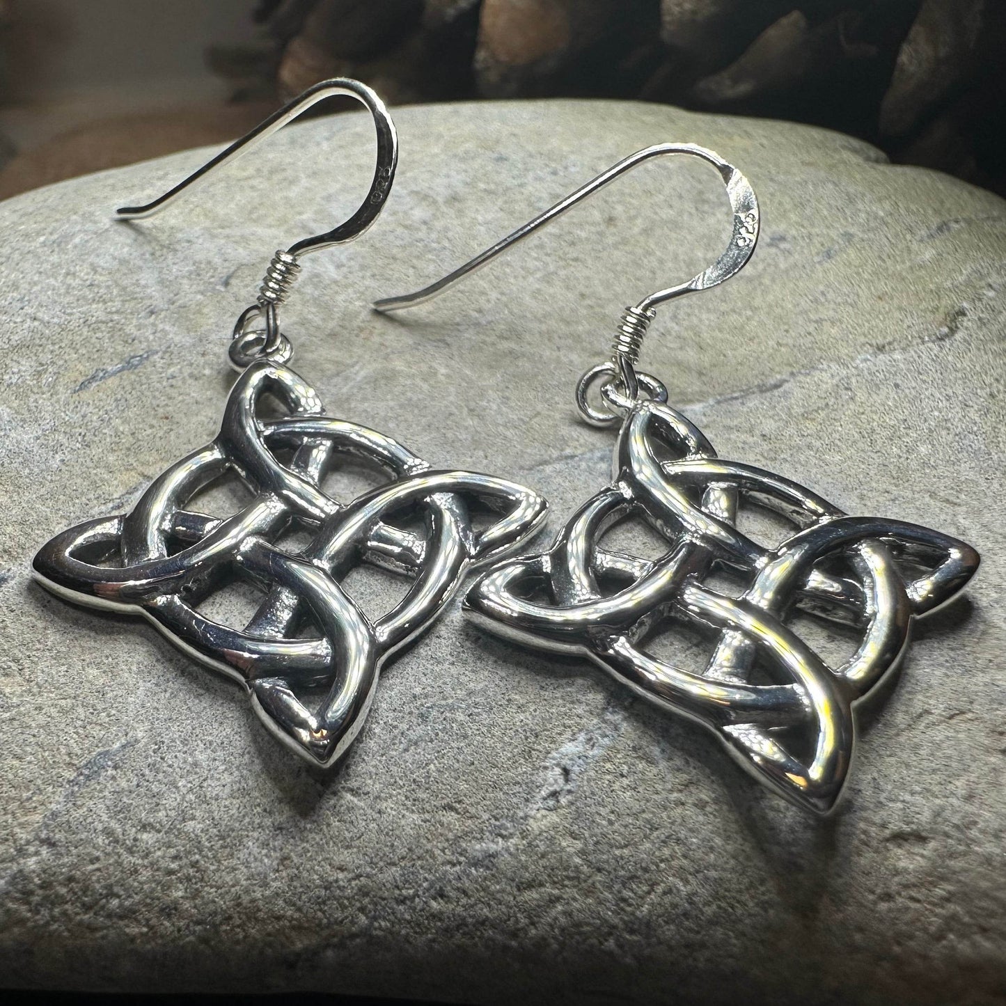 Dynra Celtic Knot Earrings - 