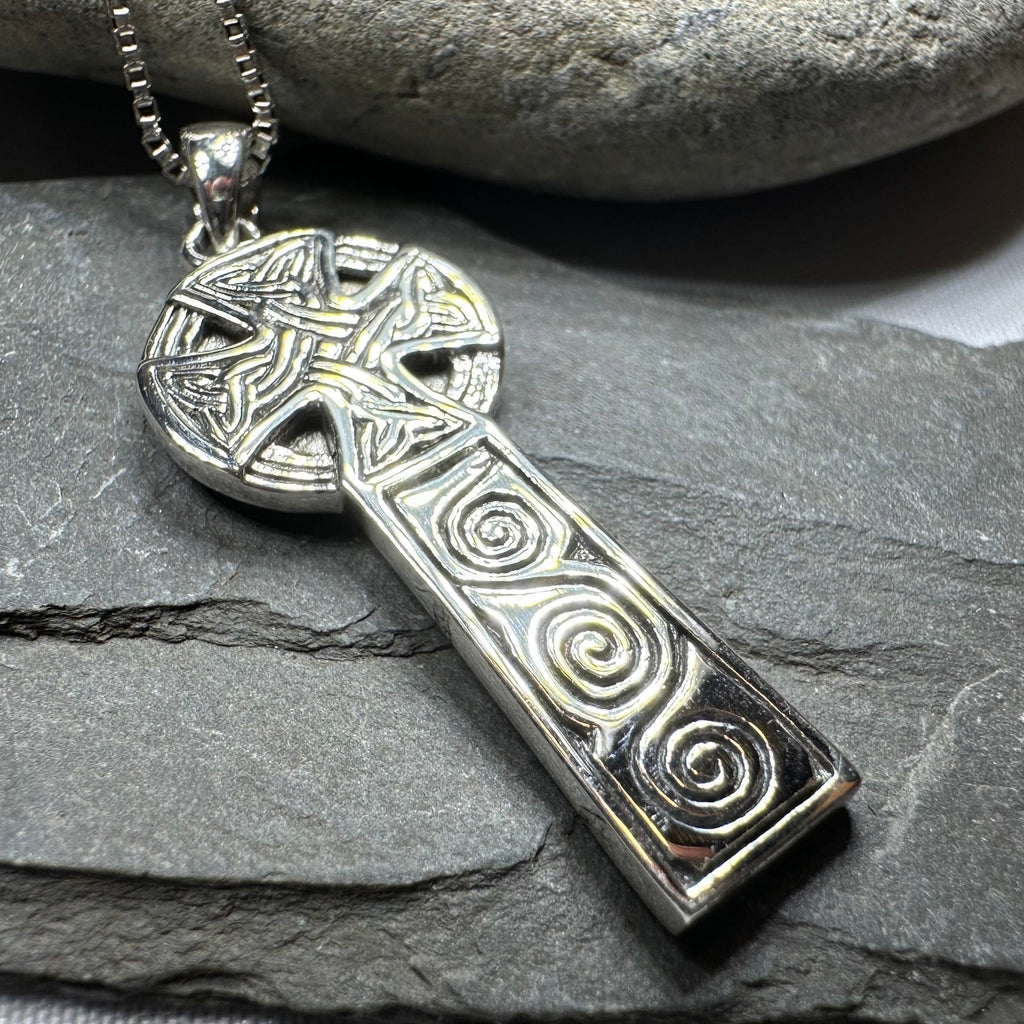 Modern Celtic Cross Necklace