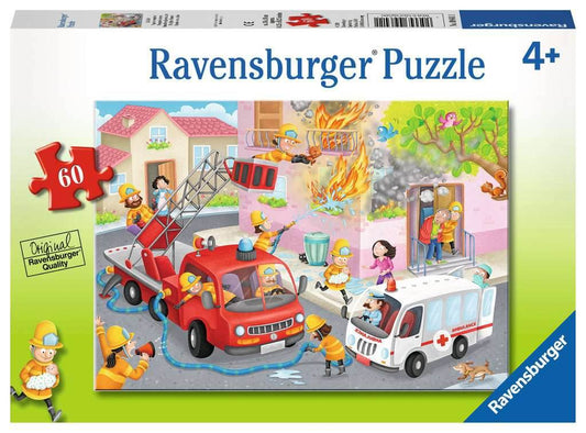 Puzzle: Firefighter Rescue! - 