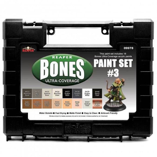 Master Series Paint Bones Ultra-Coverage Paint Set #3 - 