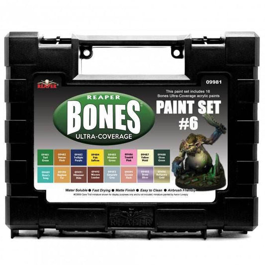 Master Series Paint Bones Ultra-Coverage Paint Set #6 - 