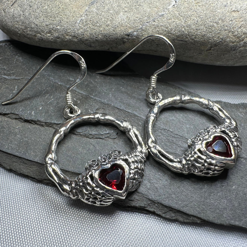 Claddagh Stud Earrings