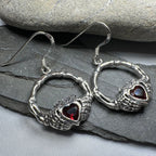 Claddagh Stud Earrings