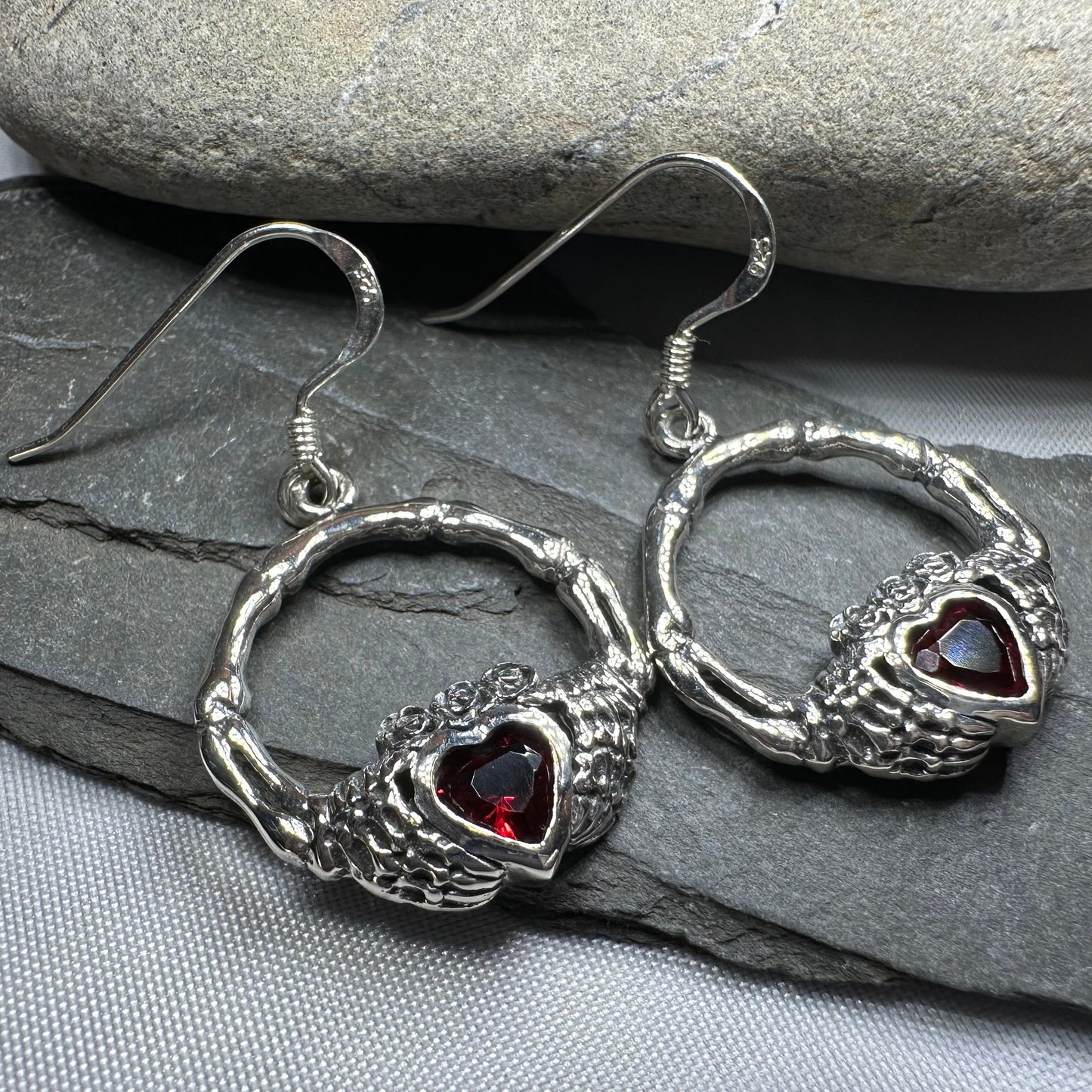 Claddagh Stud Earrings
