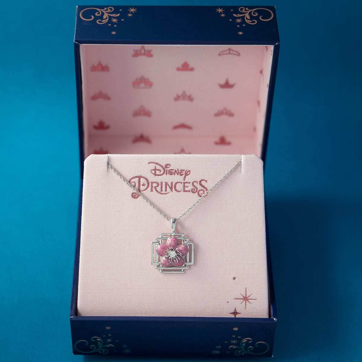Disney X RockLove MULAN Mulan Keepsake Necklace - Sterling Silver