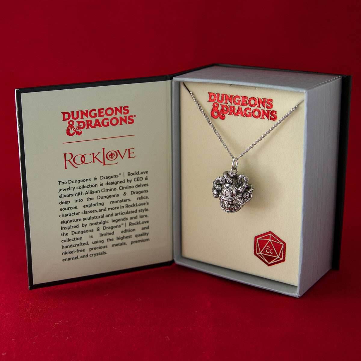 Dungeons and Dragons X RockLove Beholder Necklace - 