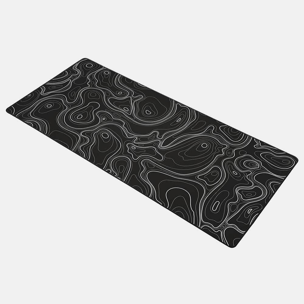 Black Fusion Mania Desk Pad - M (70 x 30cm)