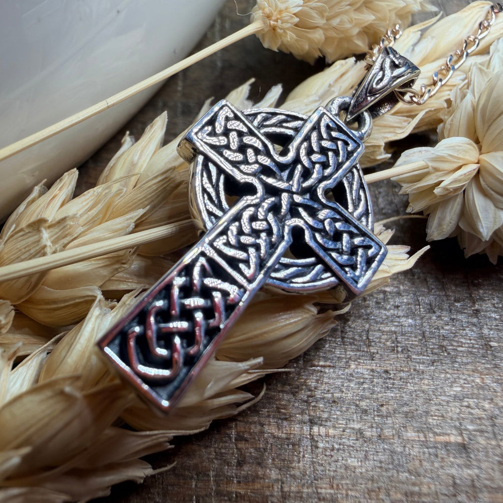 Chay Celtic Cross Necklace