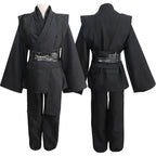 Girls Boys Unisex Movie Star Jedi Cosplay Costume Anakin Skywalker Sith Outfits Game Anime Children Retro Wars Warrior Cloth