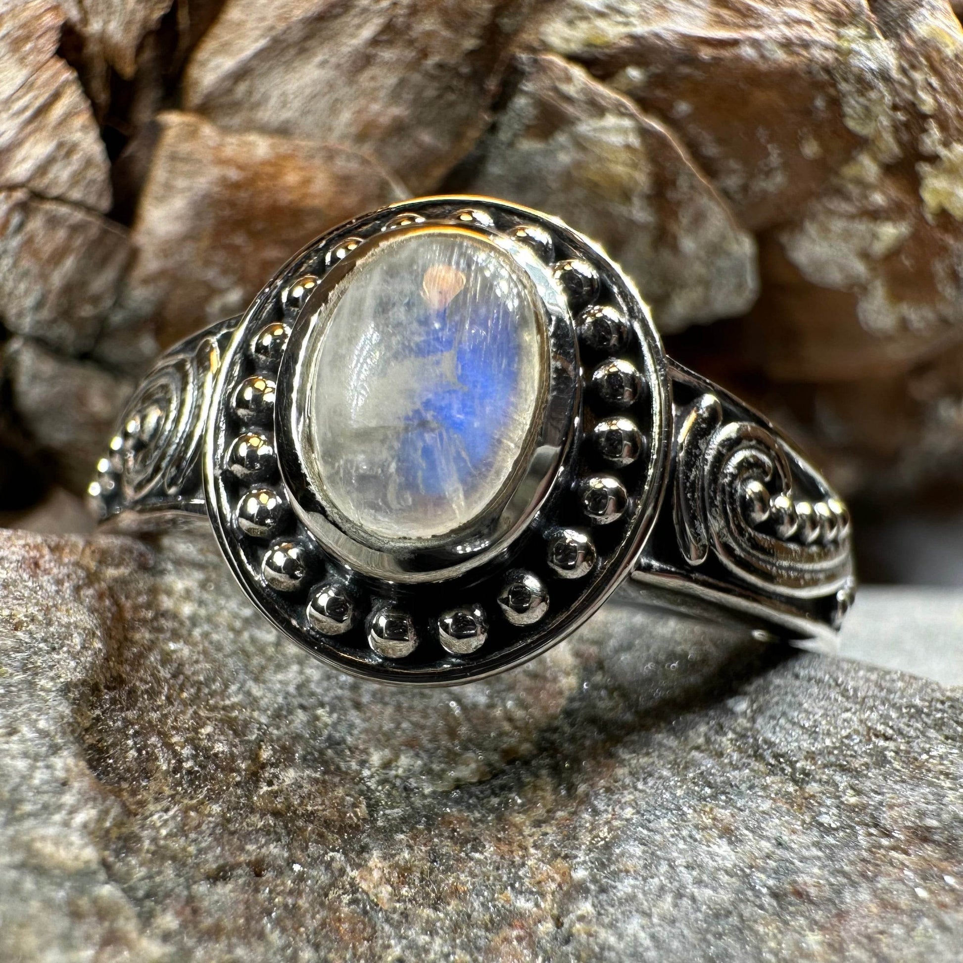 Galilah Celtic Moonstone Ring - 5