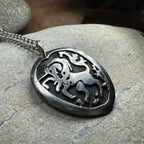 Unicorn of Scotland Pewter Necklace