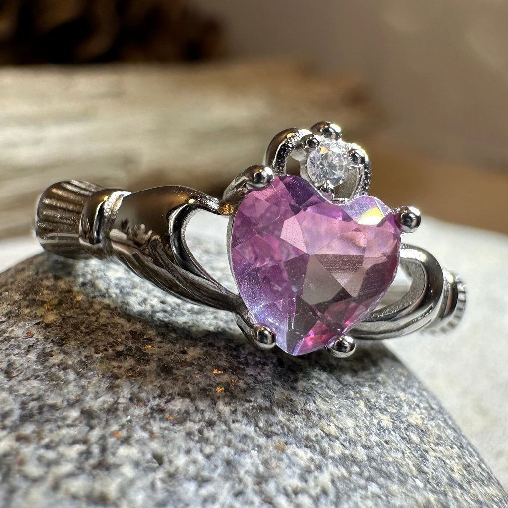 Ombre Claddagh Ring