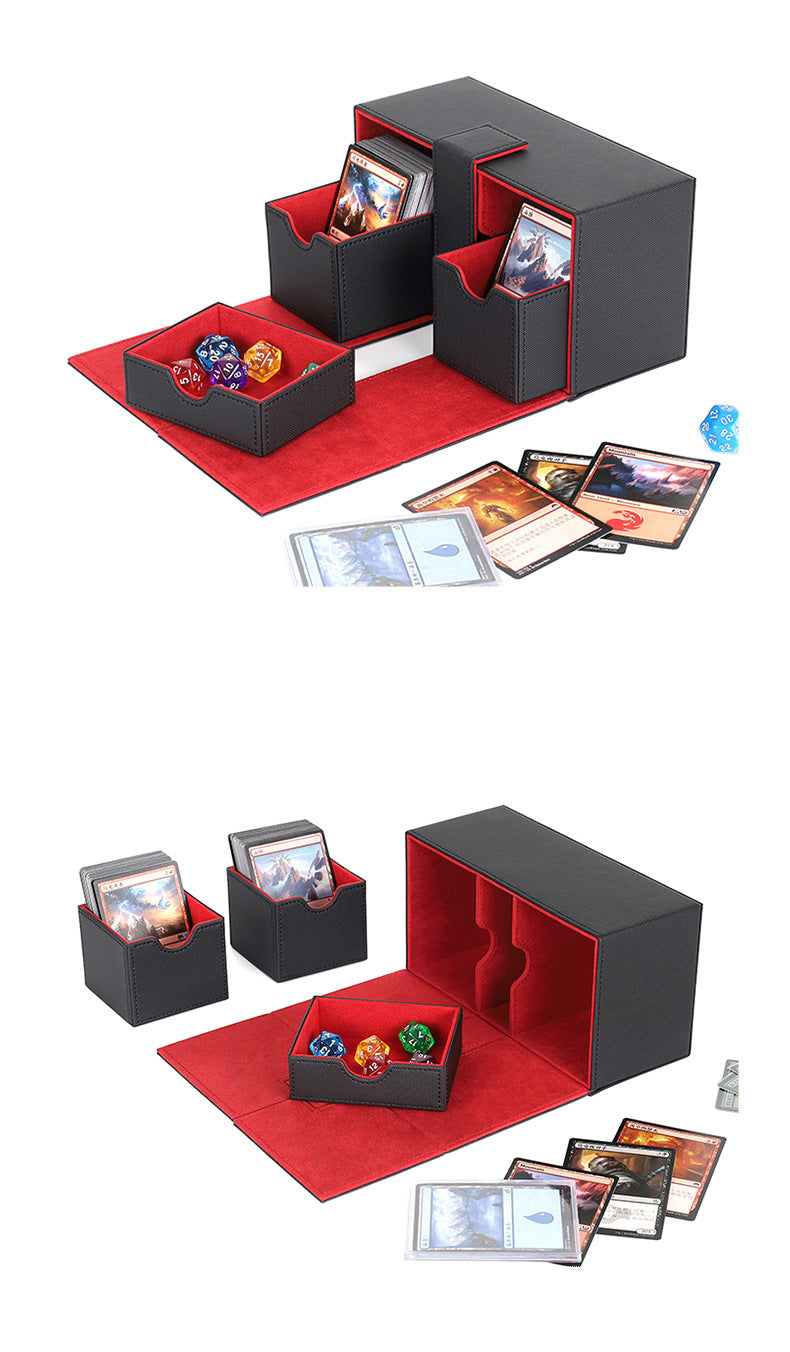 Leather Planet Card Wanzhi Card Multifunctional Game Peripheral Card Collection Box Game Card Box