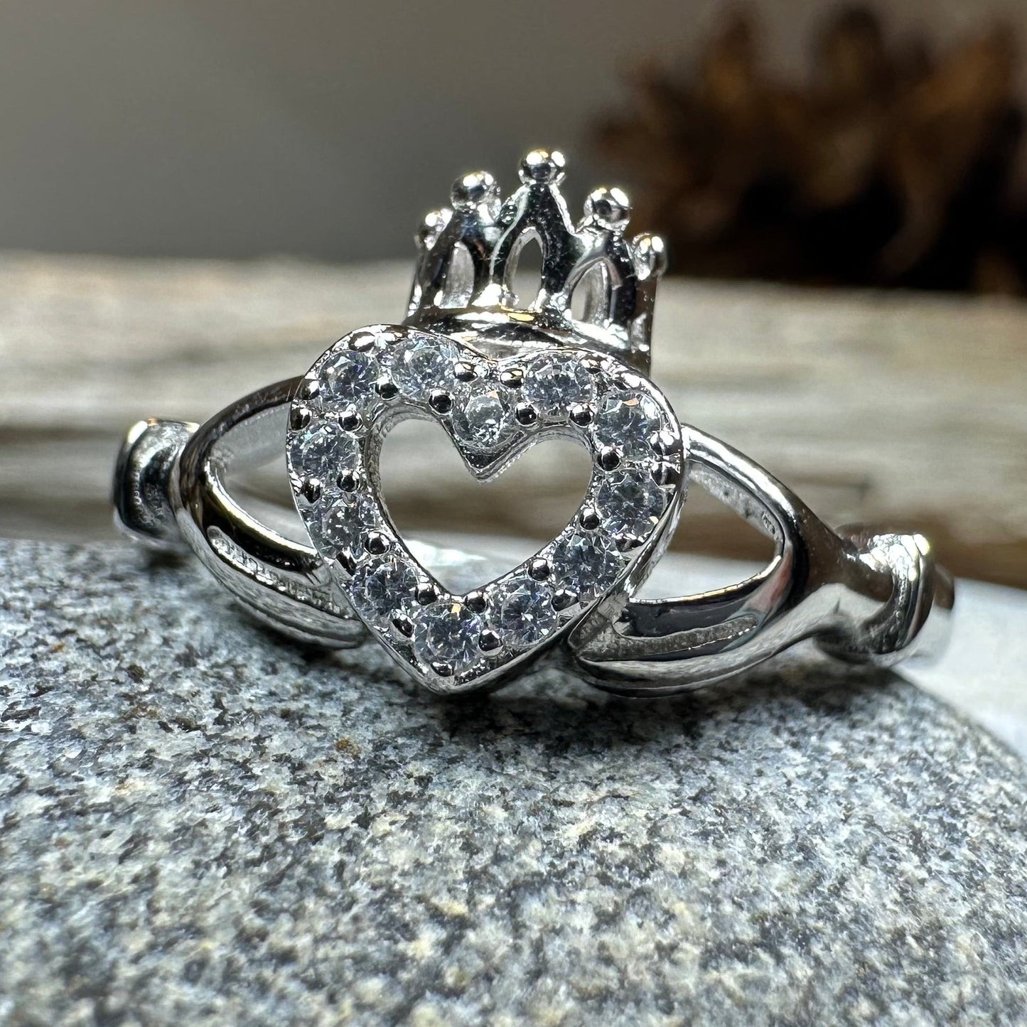 Claddagh Princess Ring