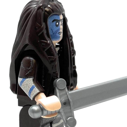 Custom William Wallace Minifig made using LEGO parts - B3 Customs - 