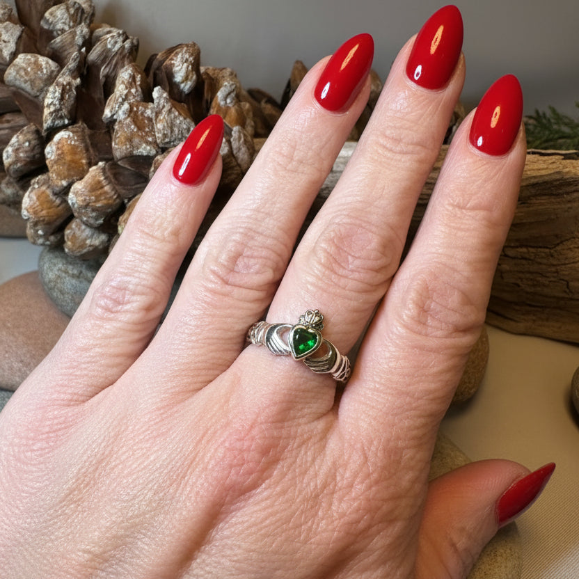 Claddagh Trinity Knot Ring
