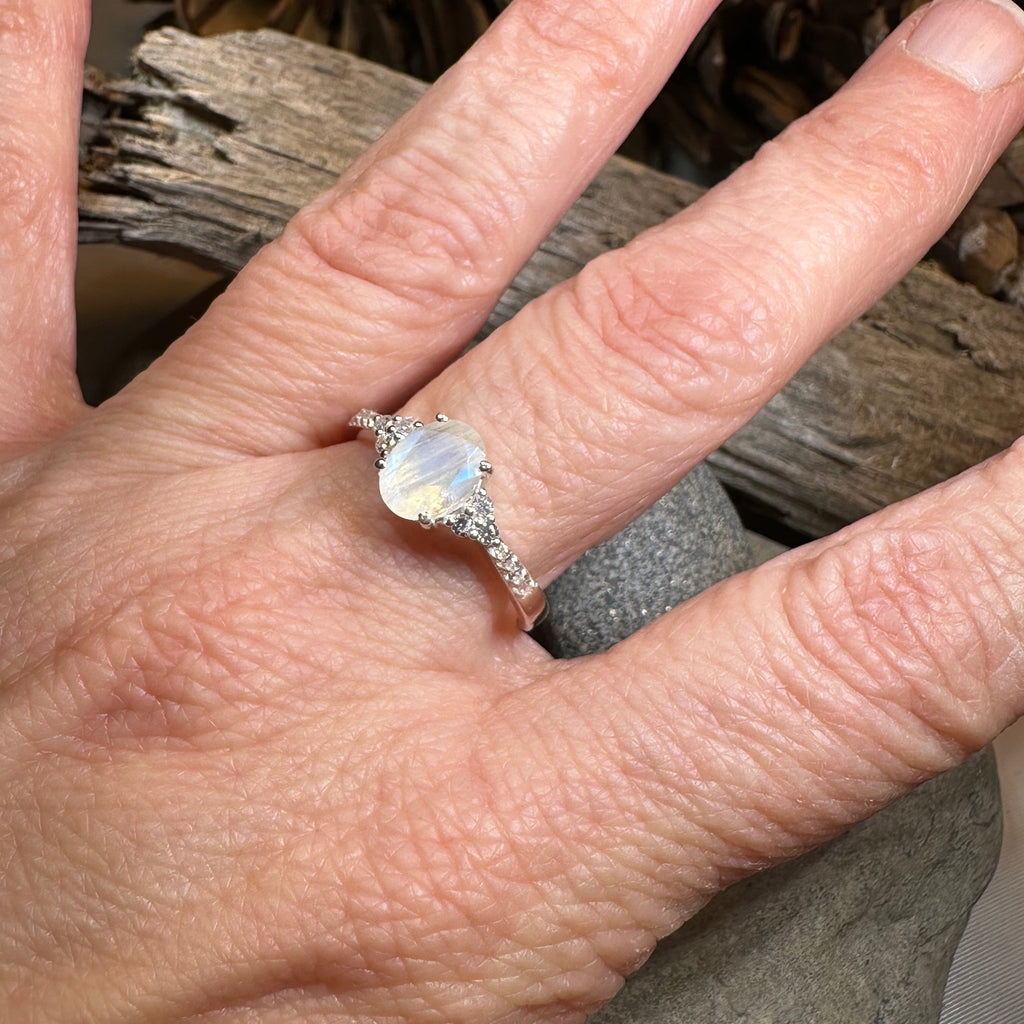 Kinsey Moonstone Ring