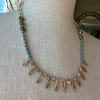 Peacock Crystal Necklace