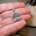 Persephone Opal Tree of Life Necklace